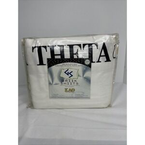 KAO Kappa Alpha Theta Queen Sheets Set White Yellow Black SpellOut  New Rare HTF